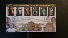 07.10.2003 C124 Benham FDC GB The British Museum 1997 Gibraltar Ancient Egypt cr