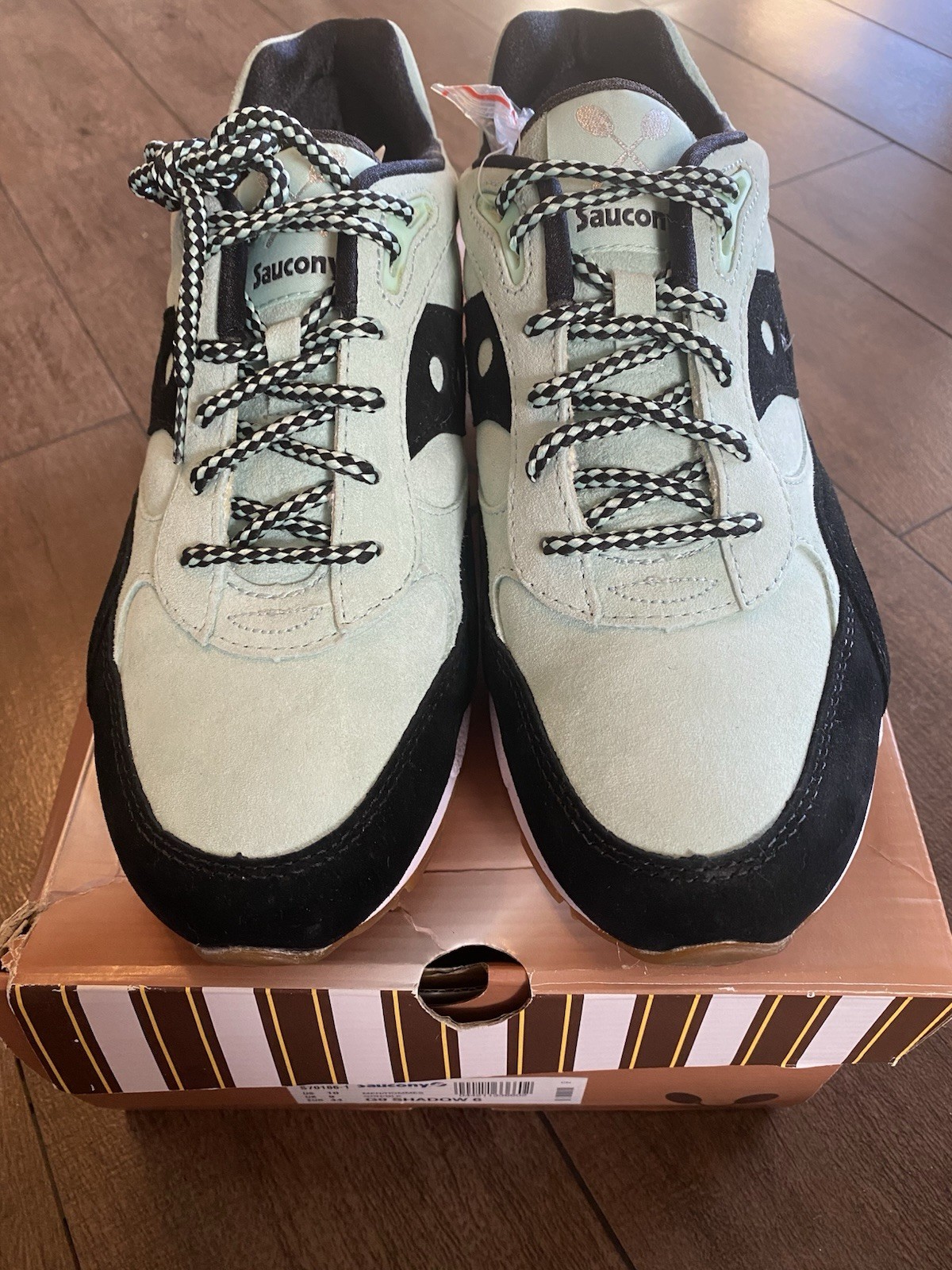 Size 10 - Saucony G9 Shadow 6 Scoops Pack Mint Chocolate Chip