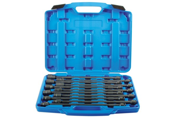 Laser ZubehöR Metrisch Kardangelenk Extra Tief SteckschlüSsel Set 1Cmd 11Pc 7102-image