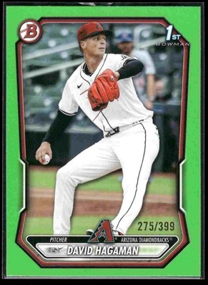 2026 Bowman #BP-84 David Hagaman Prospects Green #/99