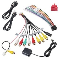 Android Stereo Harness Kit, Car Radio Wire Harness with 16Pin ISO Stereo