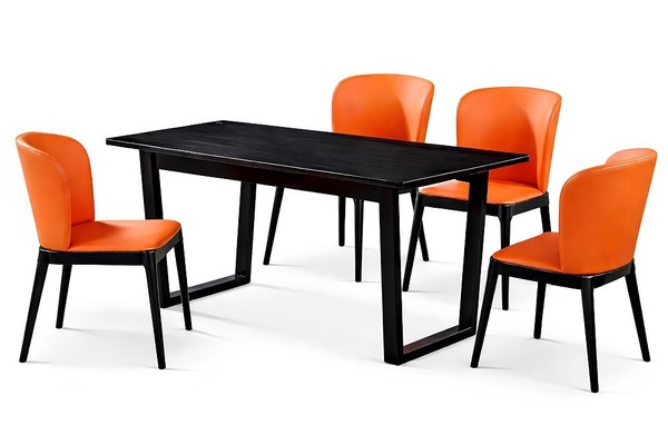 Eszimmer MöBel Designer Esstisch Holztisch Schwarz Moderne Tische Sofort-image
