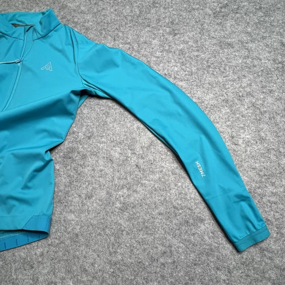 7Mesh Womens Lightweight Gore-Tex Infinium Cycling Jacket Turquoise Aqua Size M - Image 4 of 4