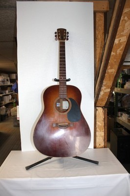 W.T. Johnson Dark Burst Hand Built USA Acoustic Guitar LUTHIER SPECIAL W Gig Bag