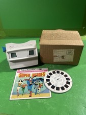Vintage GAF View-Master w/ 1 Super Heroes 3D Reel 1970 s Batman Superman DC
