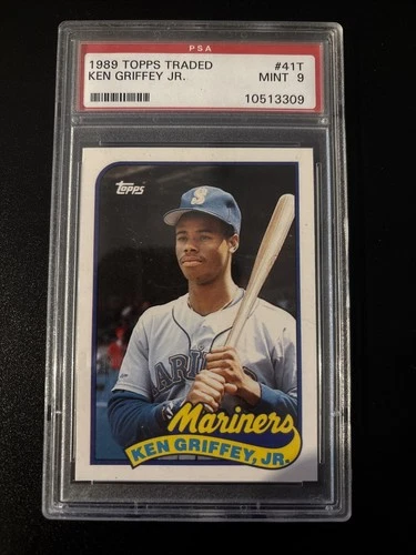 1989 Topps Traded - Ken Griffey Jr #41T (RC) - PSA 9 MINT