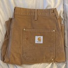 Carhartt khaki double knee  Pants for Men Reinforced Knees Construction Industry — photo 7