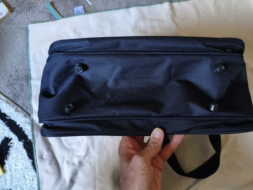 Hot Pack Umhängetasche schwarz Handgepäckstück 40x30x20cm Top Zustand - Bild 5 von 8