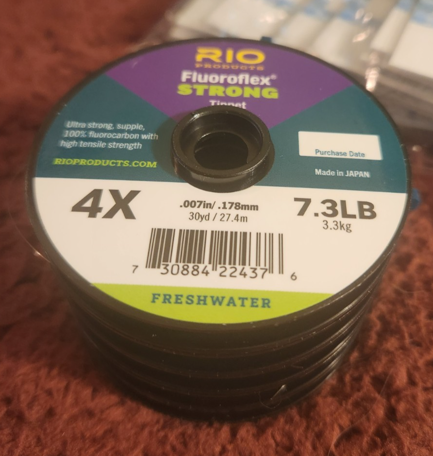 Rio Fluoroflex - Tippet De Fluorocarbono (30 Yardas 1 Hilo De