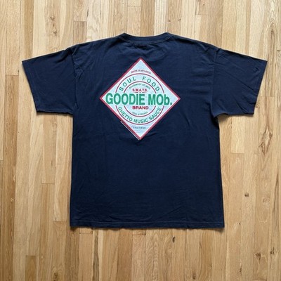 Vintage 1996 Goodie Mob Soul Food Promo T-Shirt Sz XXL 90s Rap Tee Hip Hop