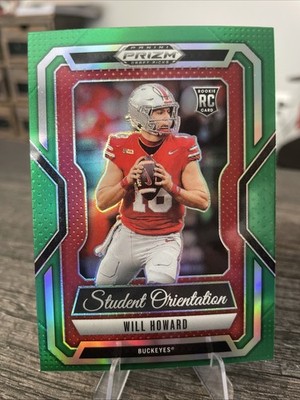 2025 Panini Prizm Draft Picks - Pick your Players ***Green Prizms***