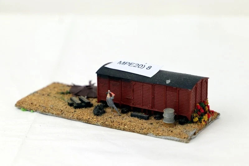Faller Ho/N edifici/cimitero/locomotive mpe20)8*