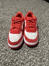 Nike Air Force 1 Low 'Valentine's Day Fleece' 2024 GS - FZ3552-612 Size
