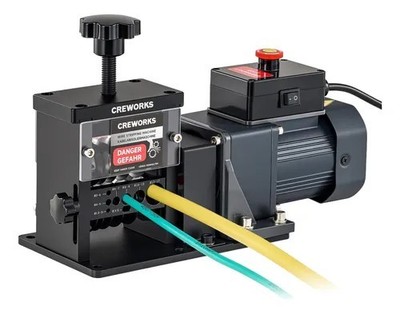 CREWORKS Automatic Wire Stripper Machine, 8 Channel Electric Wire Stripping Mach