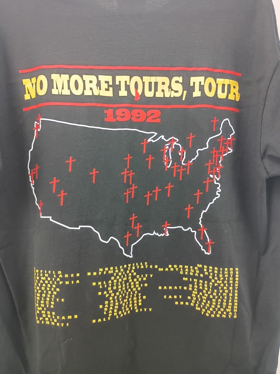 T-shirt Vintage Ozzy Osbourne No More Tours 1992 – Hanes Taille XL – Rare