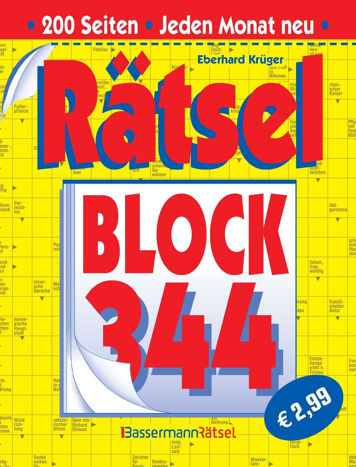Rätselblock 344 (5 Exemplare à 2,99 EUR) Eberhard Krüger