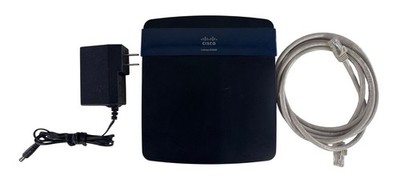 CISCO Linksys Dual Band Wireless Router, Model E3200 With Power Cord And Cable