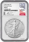 2026 American Silver Eagle First Day of Issue NGC MS70 Gaudioso