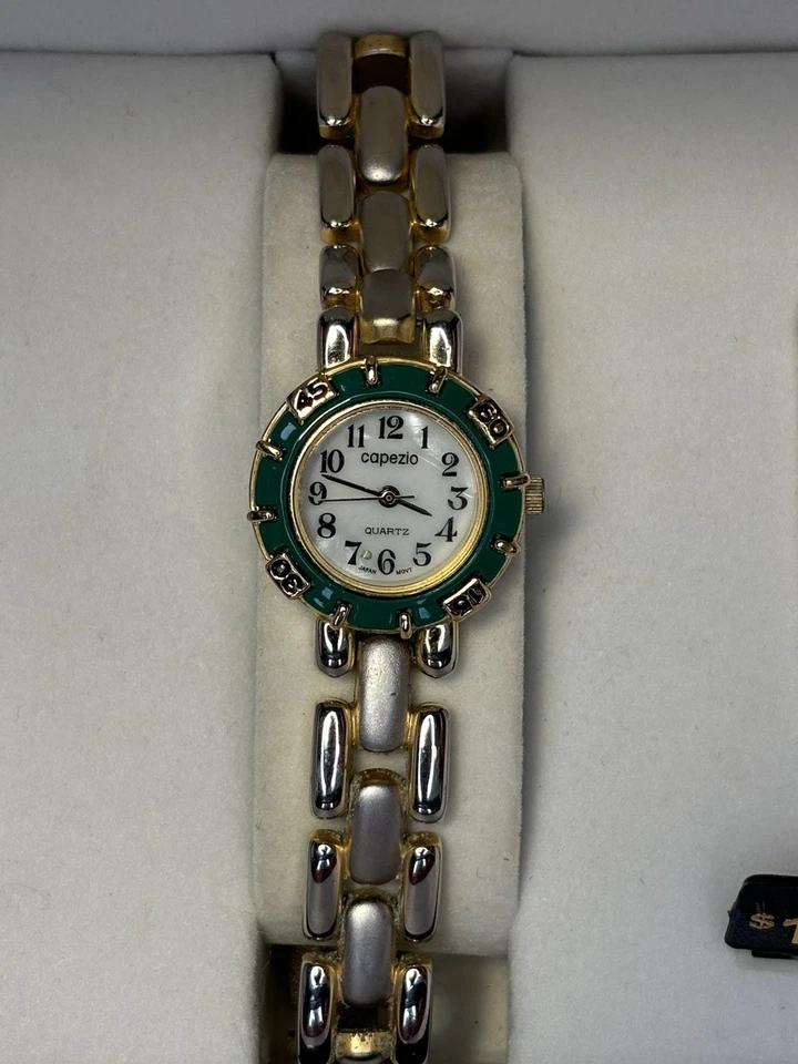 Capezio цветной безель часы бокс-сет, отличной формы, редкие винтажные подарки для нее - Изображение 4 из 4