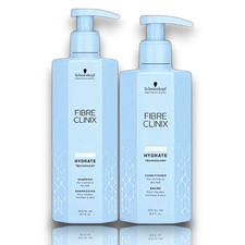 Schwarzkopf Fibre Clinix Tribond HYDRATE Shampoo 10.1 oz Conditioner 8.5 oz Duo