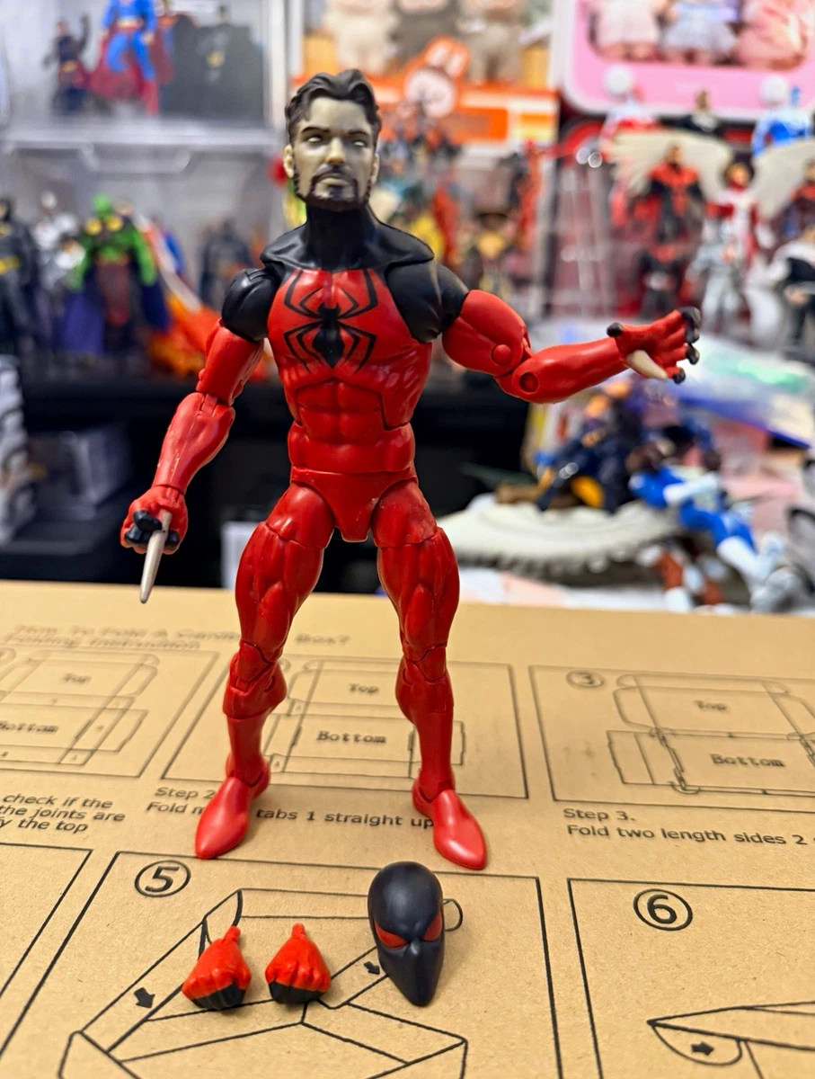 Scarlet Spider Marvel Legends Comic Book Heroes Action Figures for