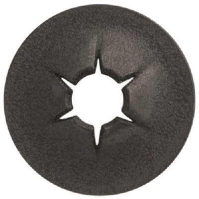 100 1/16'' Stud Flat Push-On Retainers 3/16'' O.D.