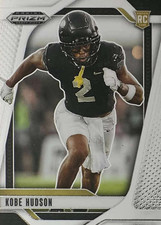 2025 Panini Prizm Draft Picks Kobe Hudson #136 UCF Knights
