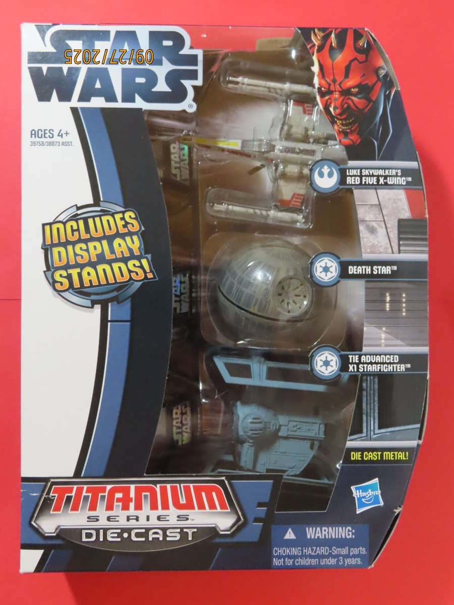 車 STAR WARS DEATH STAR & TIE ADVANCED ×1