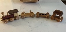 John West And Sons Toymakers Vintage Wooden Train Set from The 1970-80  s