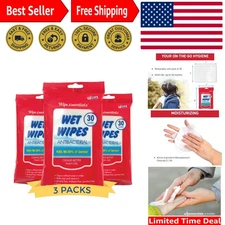 WipeEssentials Hand Sanitizer Wipes, Hand Wipes for Adults and Kids - 90 wipe...