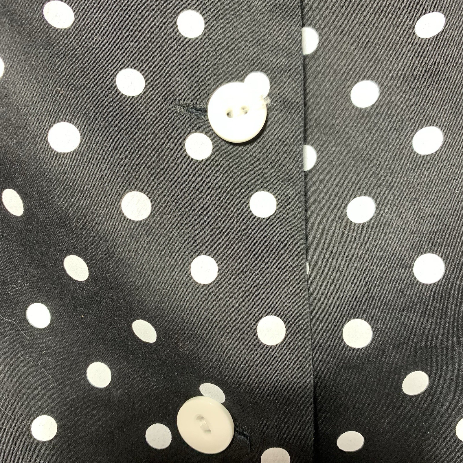 Women's Pendleton Button Front Tailored Black w/P… - image 11