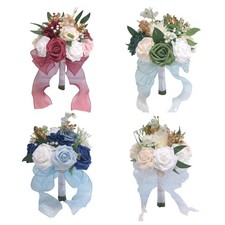 Artificial Colorful Flowers Bouquet Wedding Ceremony Bouquet Beautiful Bouquet
