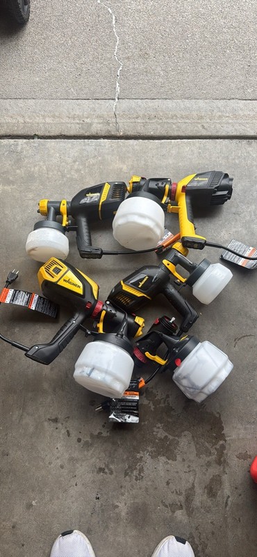Lot Of Wagner Paint Sprayers And Accessories Parts Repair