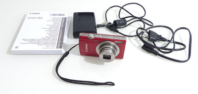 Canon HD Ixus 185 Digitalkamera Rot  20,0 MP  8x Zoom gebraucht #H
