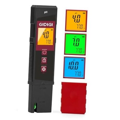 Digital pH Meter High Accuracy UL-Certified pH Water Tester with Black 2 in 1