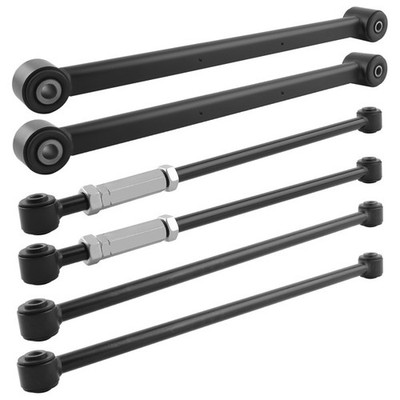 NEW-6 Piece Suspension Kit Rear Trailing Arms Lateral Links Fit For Buick Centur