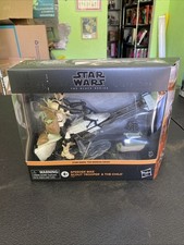 Star Wars Black Series Mandalorian Speeder Bike Scout Trooper and the Child