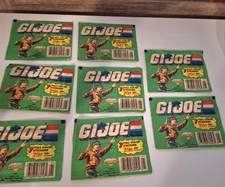 LOT OF 8 PACKS: 1987 GI JOE STICKERS DIAMOND PANINI UNOPENED SEALED