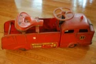 1920's Vintage Marx Ride On Fire Engine