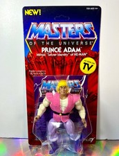 2019 Super7 - Masters of the Universe Vintage - PRINCE ADAM Action Figure