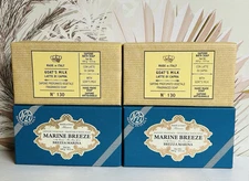 4-Pack Saponificio ~ Goat’s Milk & Marine Breeze Vegetable Bath Soap 10.5 oz