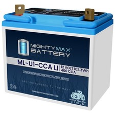 Mighty Max ML-U1-CCALI 12V Lithium Replaces Massey-Ferguson 2512G Gear LawnMower