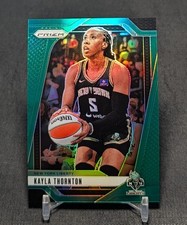 Kayla Thornton Green Holo 2024 Panini Prizm WNBA Basketball #90 New York Liberty