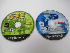Sony Playstation 2 PS2 Karaoke Revolution Party American Idol Game Bundle
