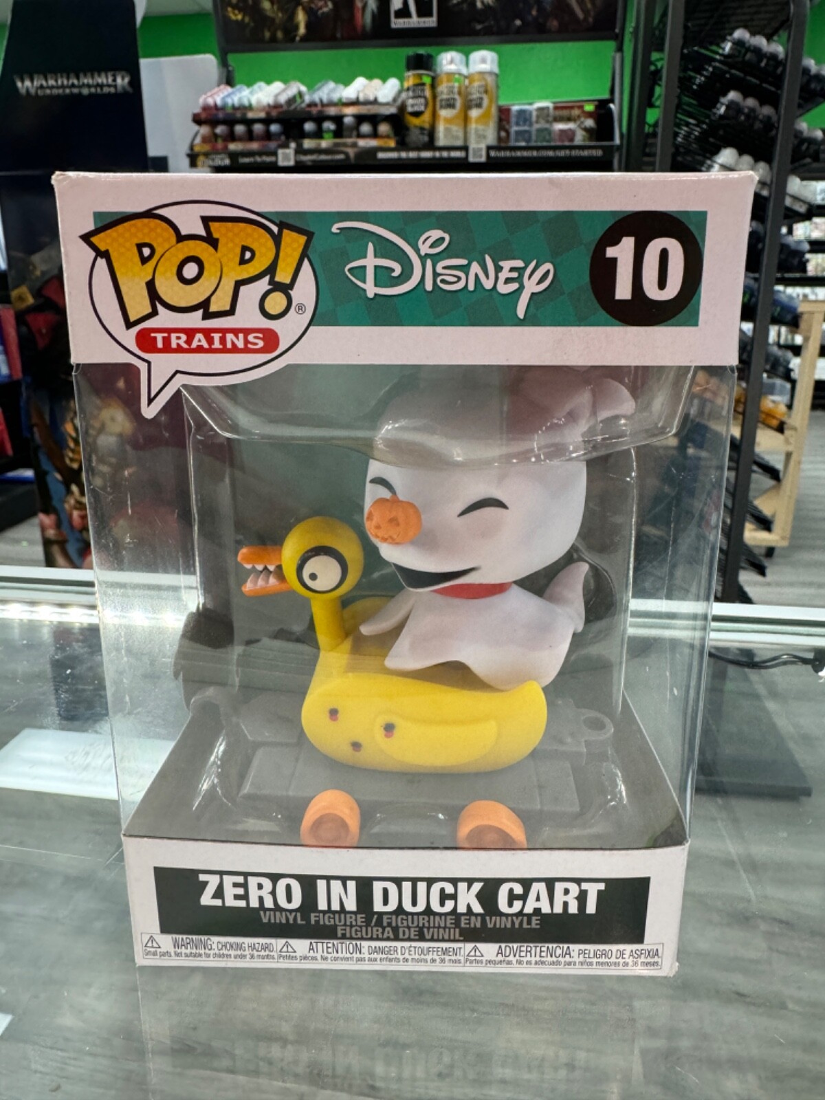 Funko Pop! Movies Disney Trains #10 Zero In Duck Cart Vinyl Figure T25