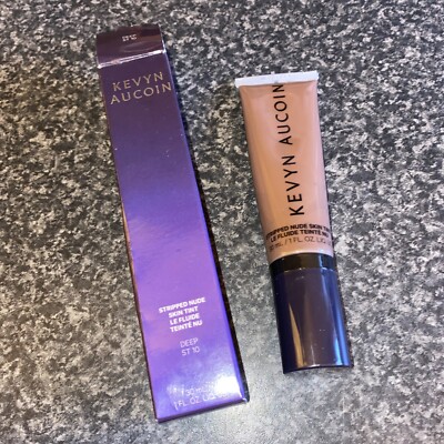 Brandneu Kevyn Aucoin gestreift nackte Hauttönung - Deep ST 10 - 1oz (30ml)