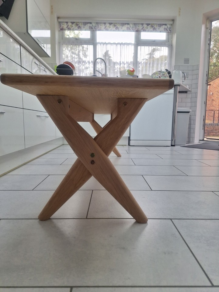 Habitat Austin Large Oak Bench eBay