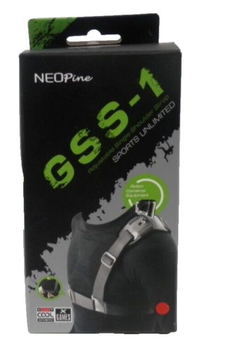 NEOpine GSS-1 Adjustable Single Shoulder Strap for GoPro Red - Picture 1 of 5