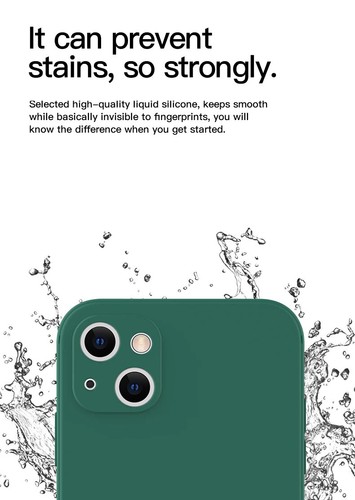 Funda Silicona Simple para iPhone 16 Pro Max 15 14 13 12 11 Cubierta de Teléfono Antigolpes - Imagen 19 de 35
