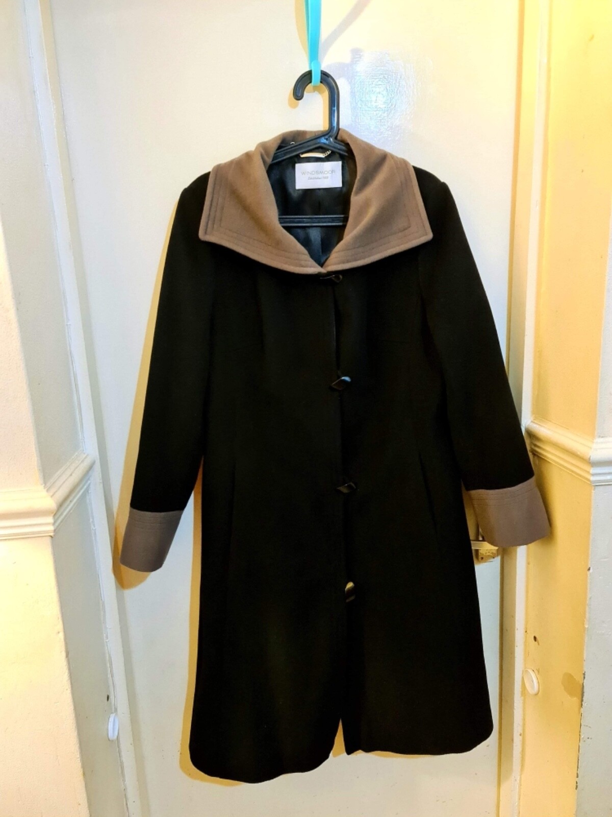 Brown Long Coat/Jacket Size 14 UK | eBay